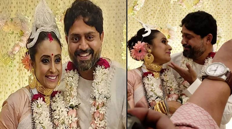 Tollywood actress Mallika Majumder got hitched with Soumen Halder