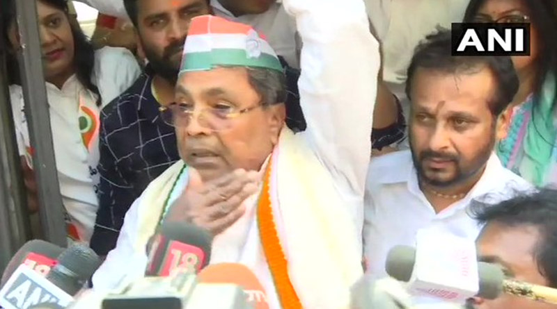 Bidar sedition case: Siddaramiah protests, detained in Bengaluru