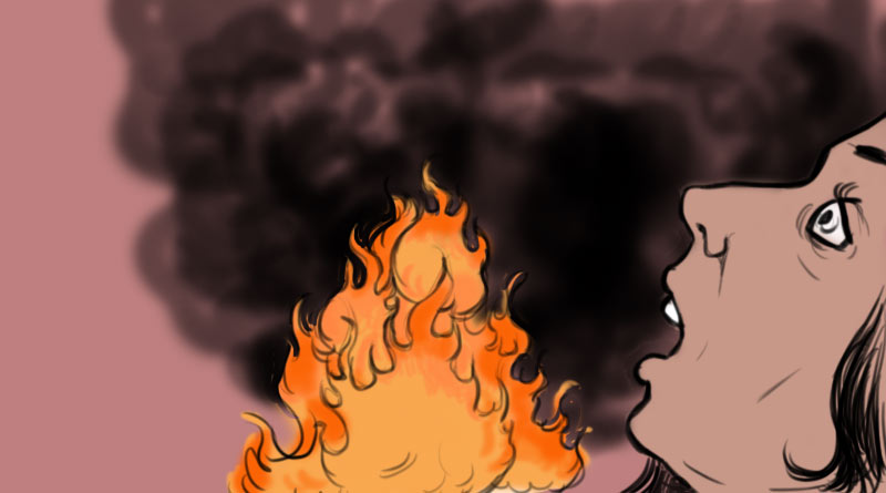 Woman critical after jilted lover tries to burn her alive in Maharashtra.