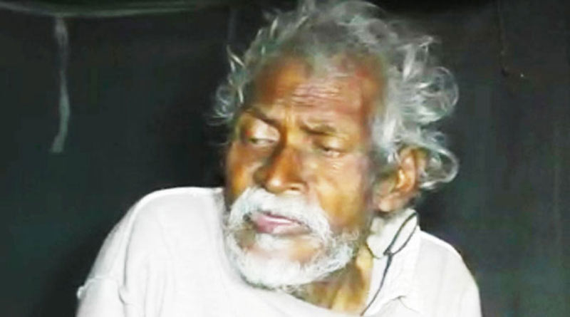 An elderly man returns home after 3 months he was missing