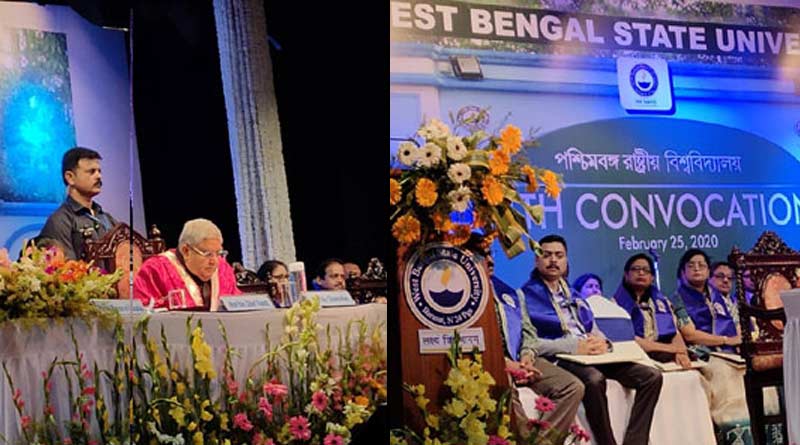 WB Governor Jagdeep Dhankhar attends Barasat University convocation