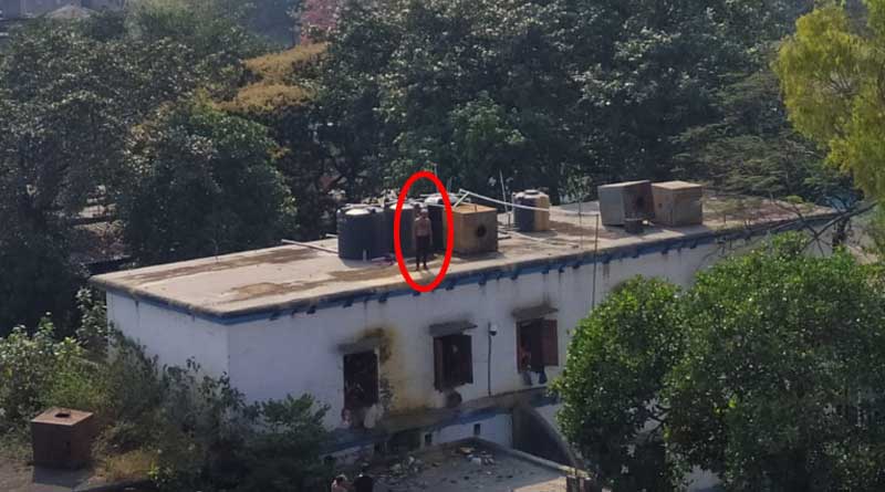 Prisoner in Howrah correctional home reaches at roof, couldn't be rescued yet