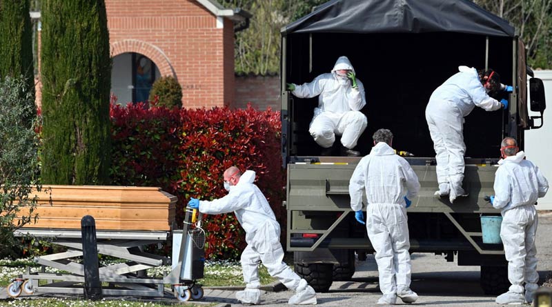 Italy coronavirus deaths surge by 793 in a day, lifting total death toll to 4,825