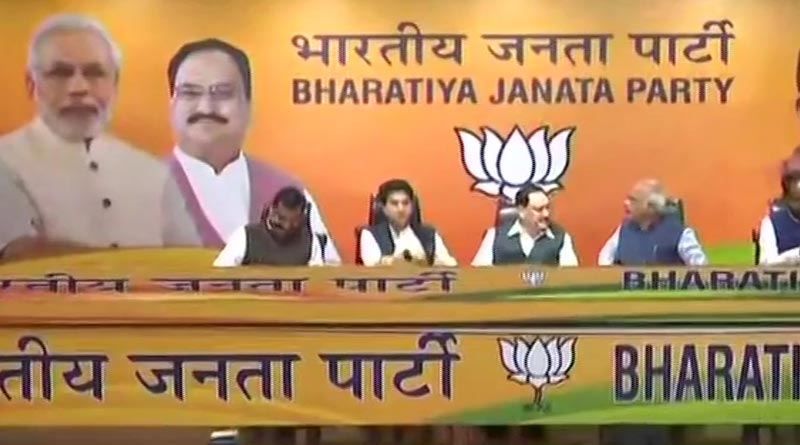 Congress leader Jyotiraditya Scindia joins BJP in Delhi