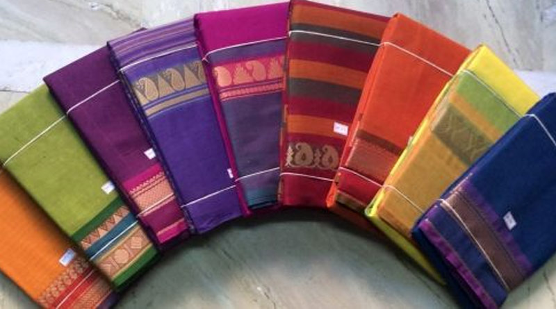 Exclusive showroom of Tantuja gives some discount on Tant Saree