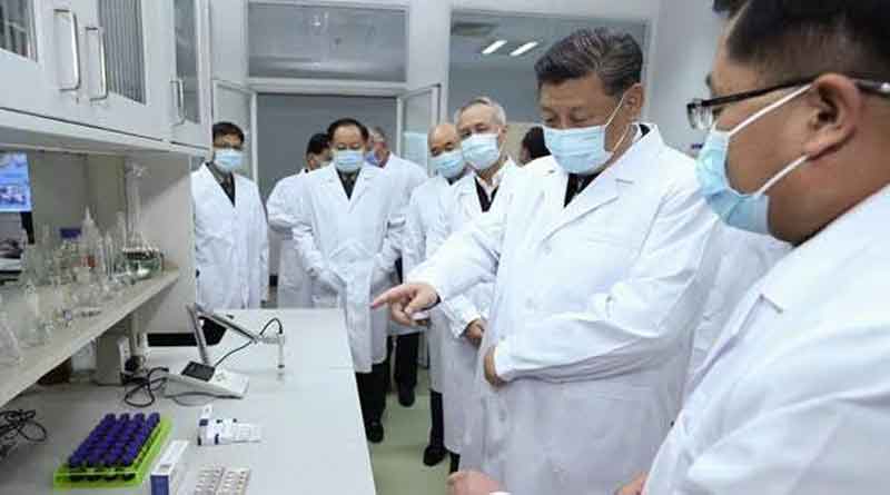 Chinese presiden xinping visit Wuhan after corona outbreak