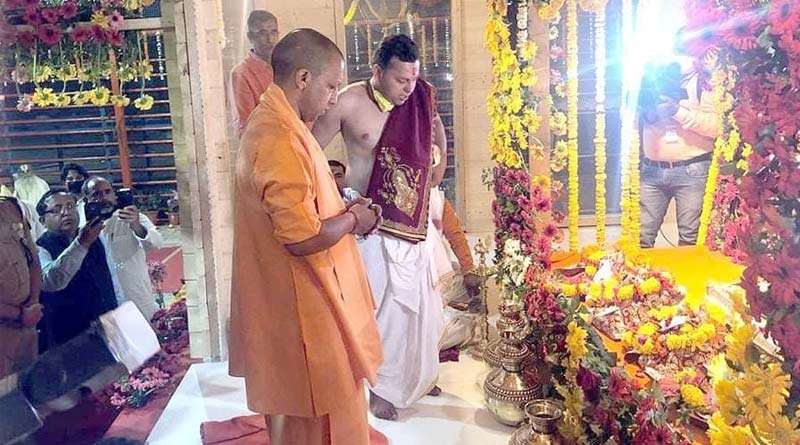 Yogi Adityanath's Temple Run Hours After PM Modi's lock down appeal
