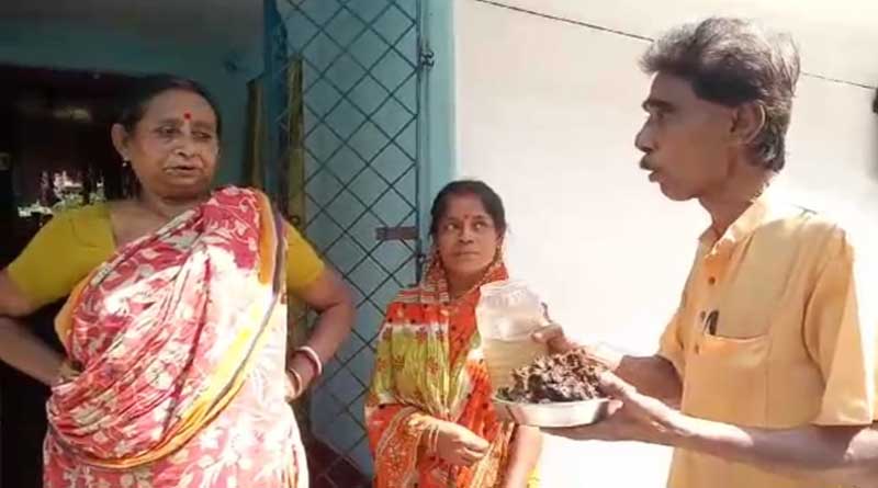 BJP trade union leaer is campaigning against taking cow urine