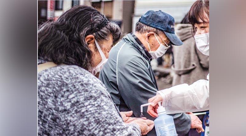 Japanease are on social isolation from the beginning to srop Corona