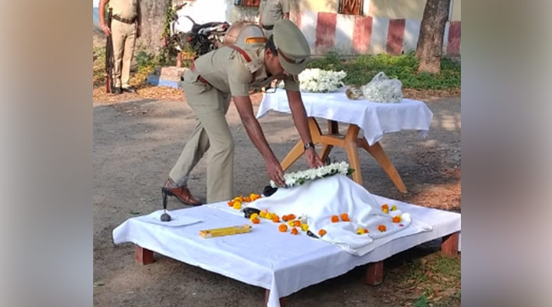 Sniffer dog of Kolkata GRP Maya is dead on Sunday