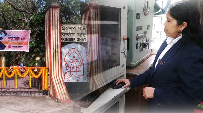 Women start to look after Princep Ghat railway staion onwards
