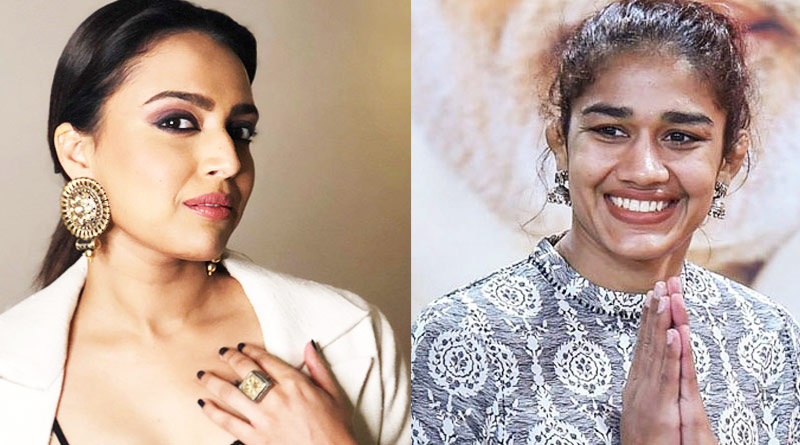 Swara Bhasker slams wrestler Babita Phogat on Tablighi Jamat row
