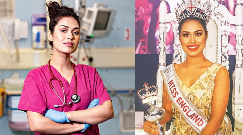 Miss England return to her work as doctor during coronavirus pandemic