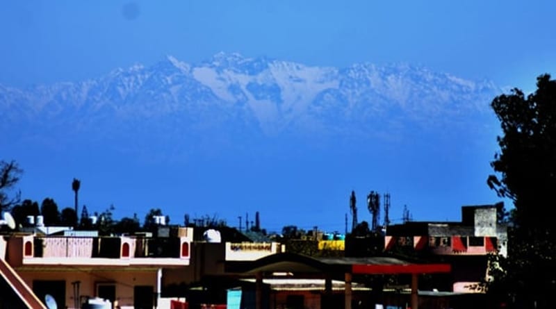Jalandhar Sees Snow-Capped Himachal Mountains For First Time