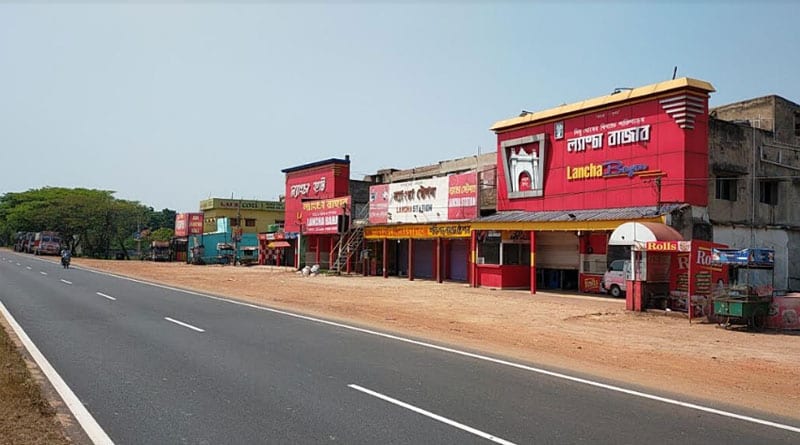 Burdwan's Saktigarh's sweet hub is empty during lockdown