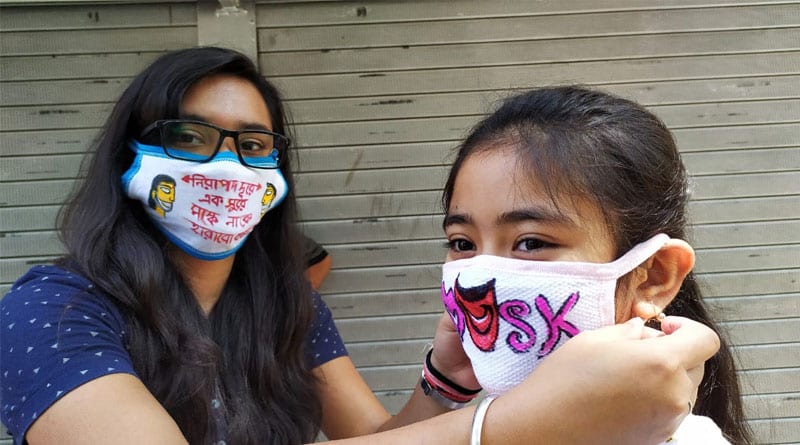 A businessman started to make special mask for children