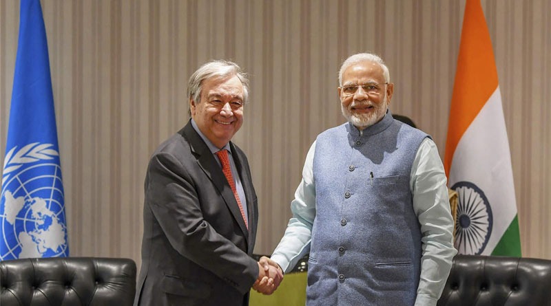 UN chief salutes India for helping others in fight against Covid-19