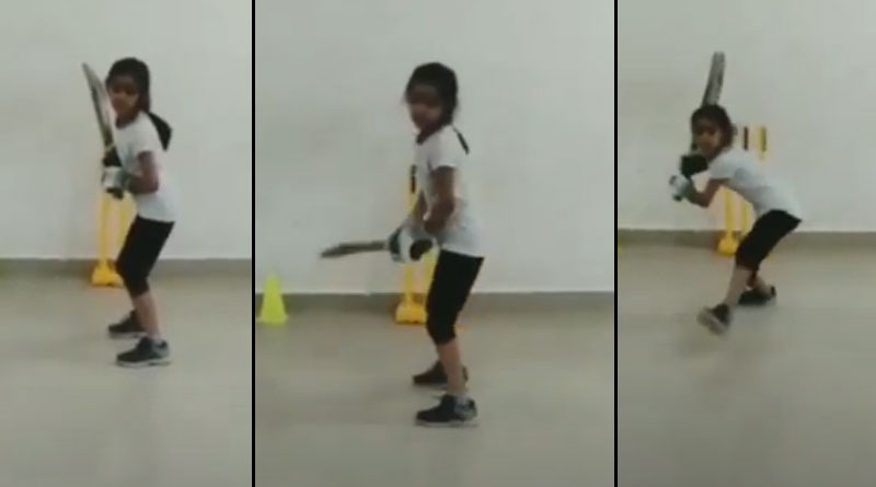 Indian Girl's Batting Skills Wows Shai Hope, Michael Vaughan