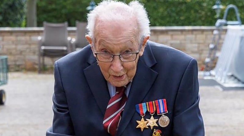 99-year-old World War II veteran raises money for the health workers