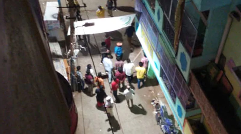A quarantine team of health workers targeted by mob in West Bengaluru