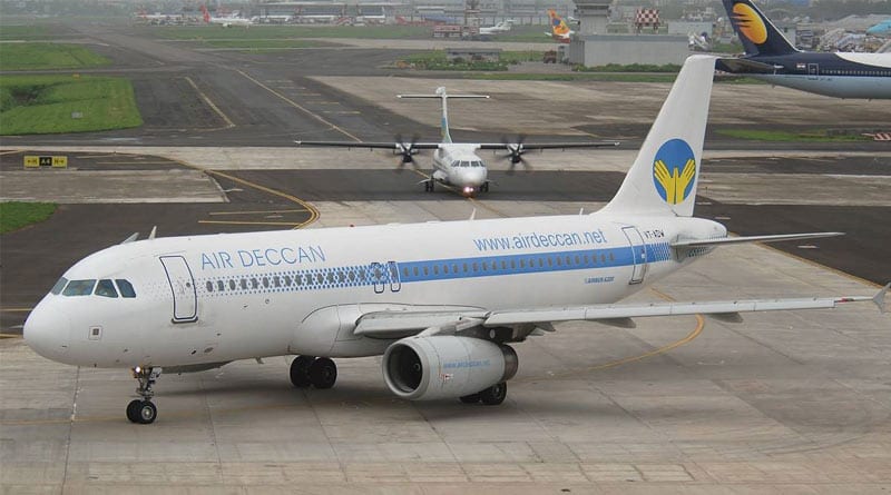 Air Deccan announced employees are being put on sabbatical without pay