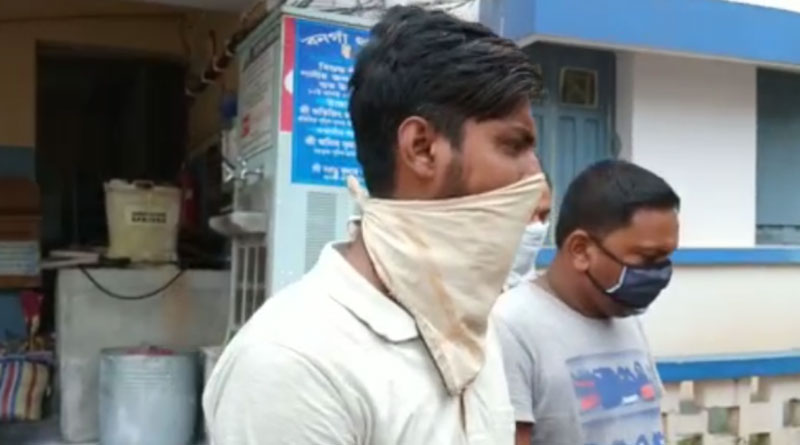 A BJP leader of Bangaon arrested on friday night for PDS scam