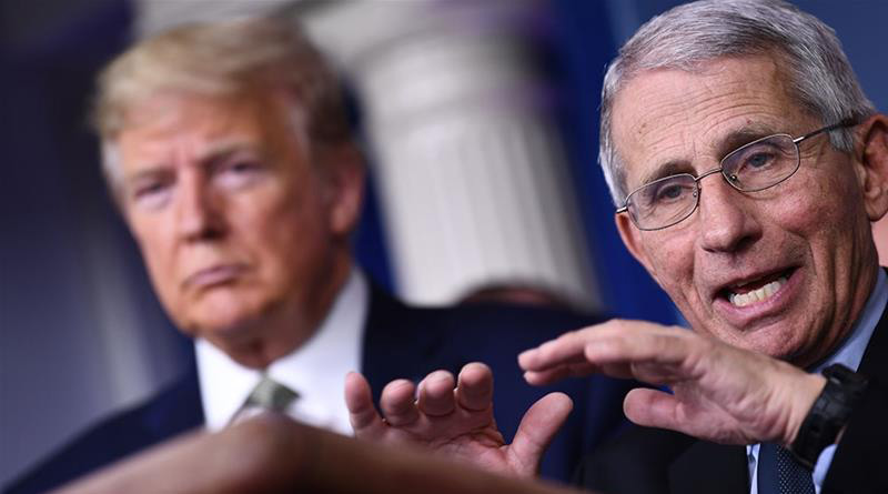 Prez Trump is not firing top scientist Dr Anthony Fauci, said White House