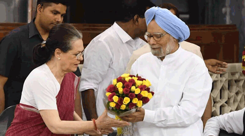 Sonia Gandhi constitute a consultative group of Congress