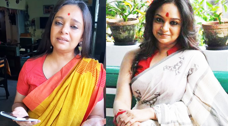 Actress Bidipta Chakraborty's singing video has gone viral
