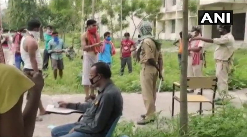 Migrant workers protested over COVID-19 test in Bihar