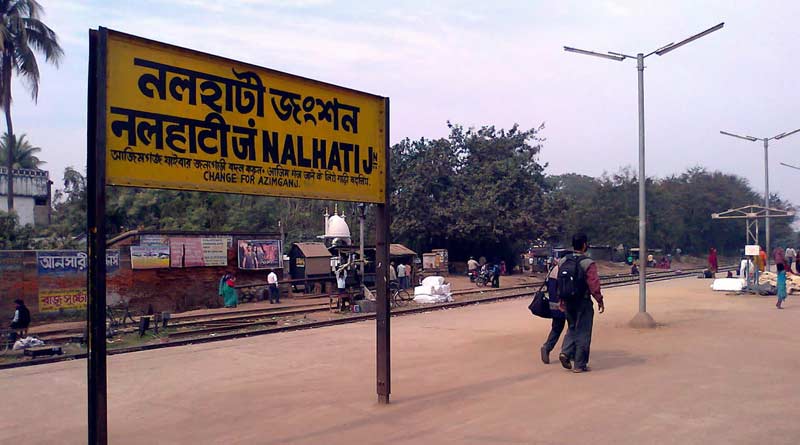 Migrant labourers rescue from train accident in Nalhati station