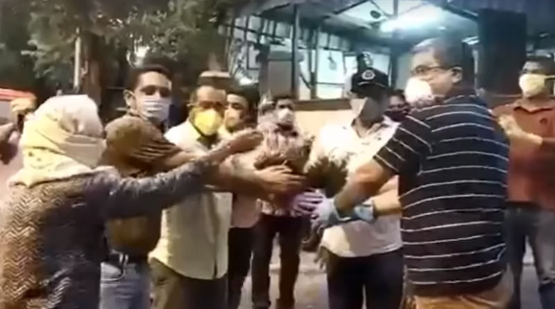 OC of Bowbajar police station cured from deadly corona virus