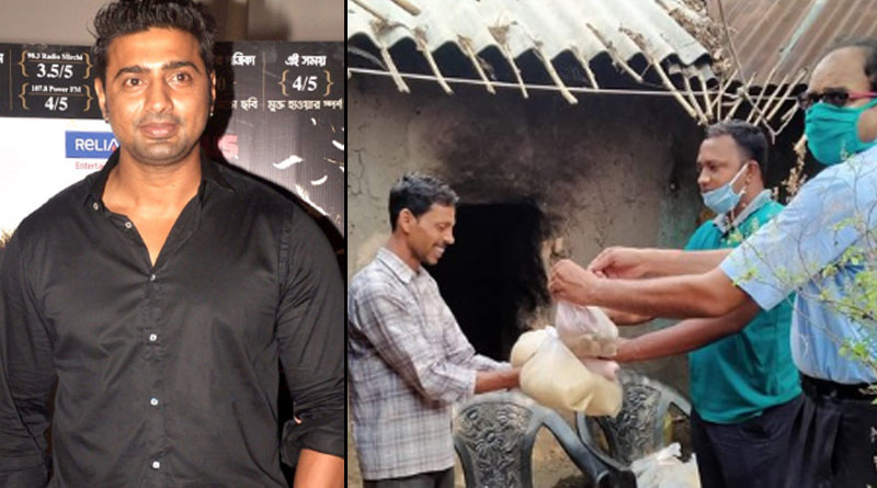 MP Dev sends food to his cousin's house in midnapore on sunday