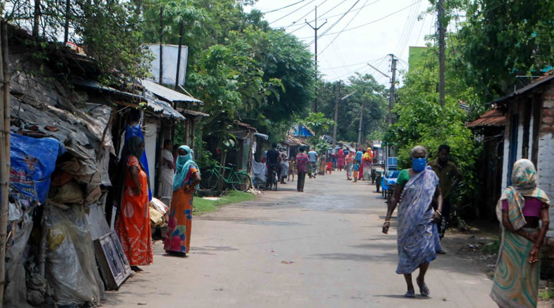 Corona Virua scare spread in howrah's uluberia area