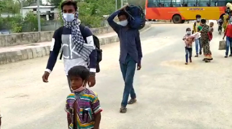 365 migrant labour returned home on friday from jharkhand