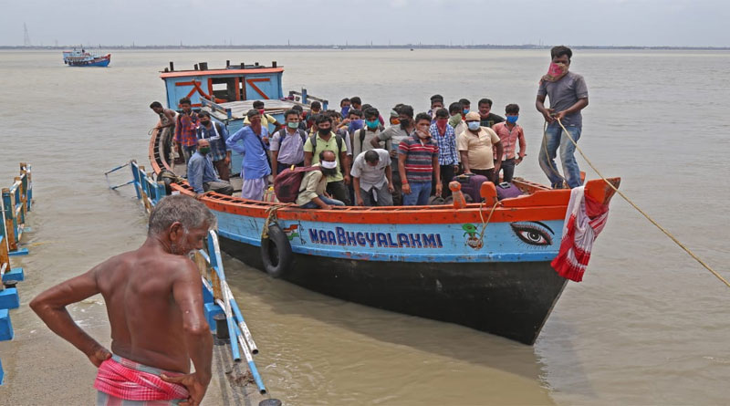 Migrants return from Andhra Pradesh, shocked after seeing Amphan effect