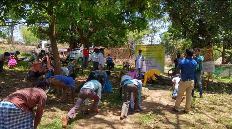 University from Purulia fighting against COVID-19 in a new way