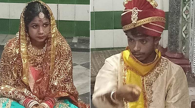 Wedding ceremony in Kolkata market amidst corona threat