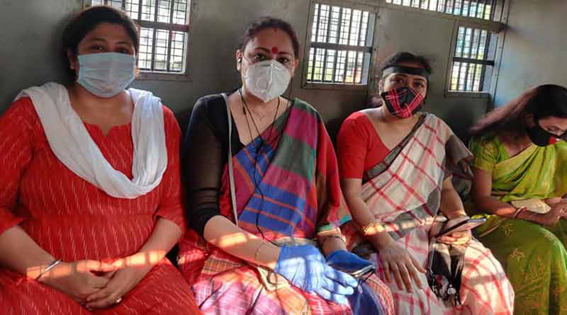 Agnimitra Paul arrested from the Hajra More's protest rally in Tuesday