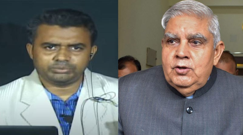 Governor Jagdeep Dhankar attacks Mamata over press freedom