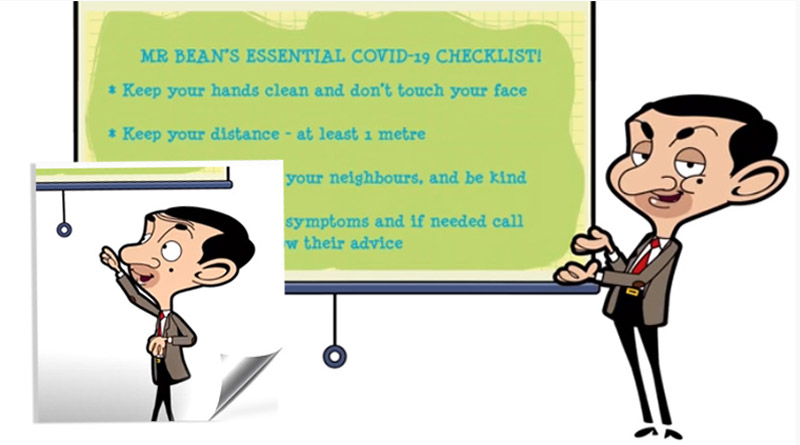 Now WHO launches new ad about taking on COVID-19 features Mr Bean