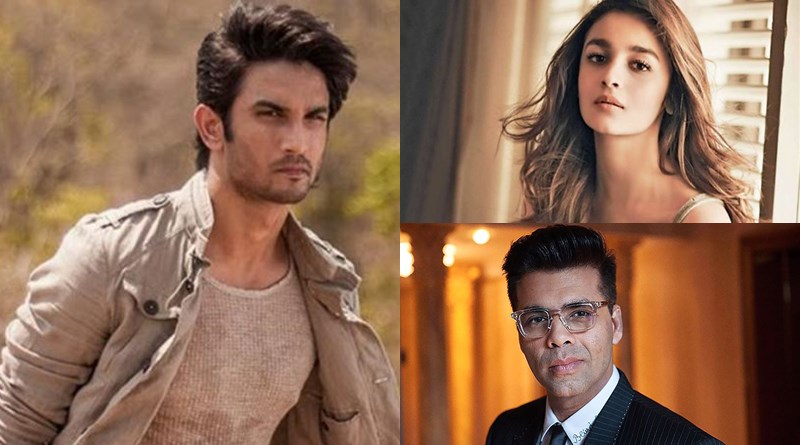 Alia Bhatt and Karan Johar trolled for an old video to mock Sushant Singh Rajput