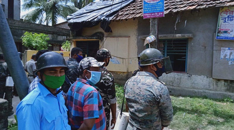 Bagnan murder case: mob attacks accused house on thursday