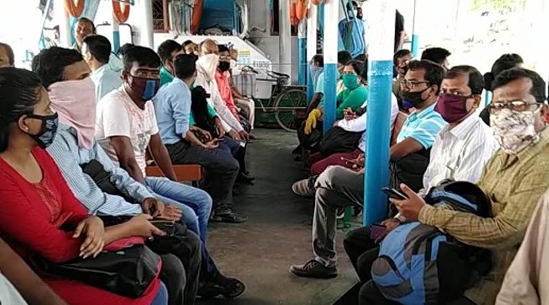 Ferry service started from chandannagar from wednesday