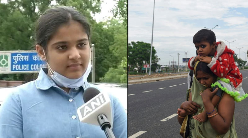 Noida girl helped 3 migrant workers, gave 48 thousant to return home