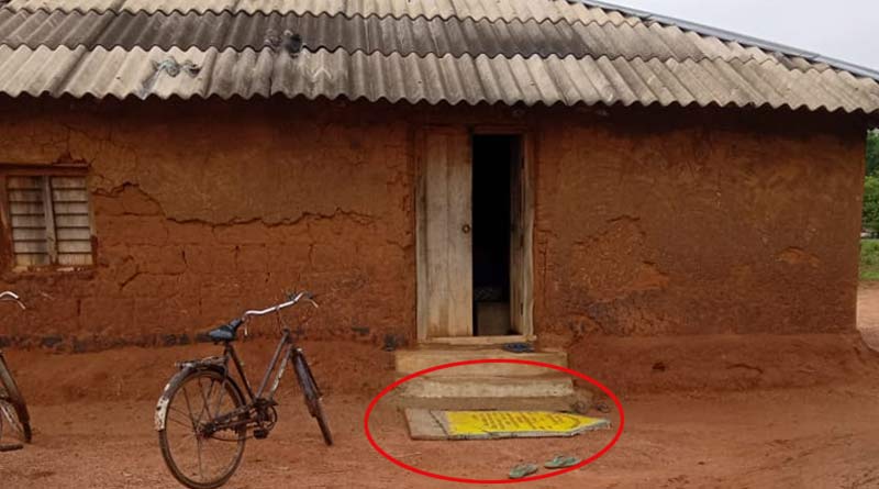 Foundation stone missing with in few days in midnapore