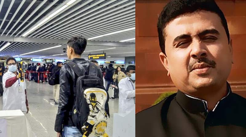 Suvendu Adhikary alleges on not proper health screening of corona detection at airports