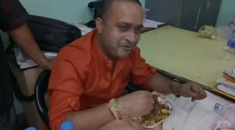 Arrested BJP leader served Mutton curry and rice in lunch at police station