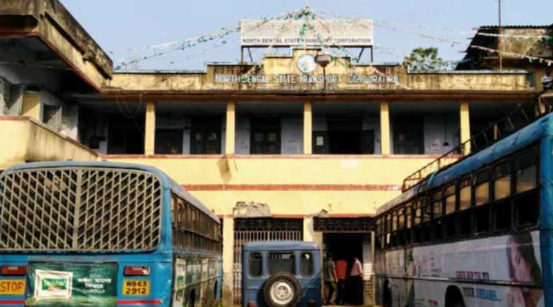 BJP workers accussed by storm at bus stand in Cooch Behar during bandh