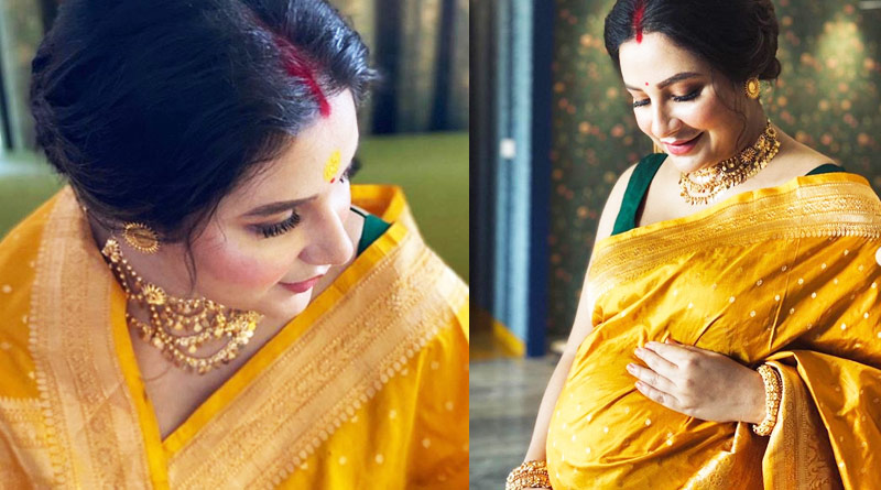 Subhashree Ganguly shares her baby showers photo